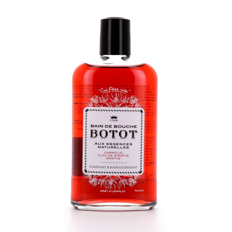 BOTOT BAIN DE BOUCHE CANNELLE CLOU DE GIROFLE MENTHE 250 ML