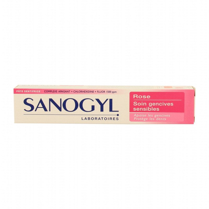 SANOGYL Dentifrice Soin Rose Gencives Sensibles 75 ML