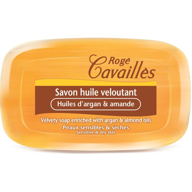 Rogé Cavaillès Savon huile veloutant HUILES D'ARGAN ET AMANDE 115 G