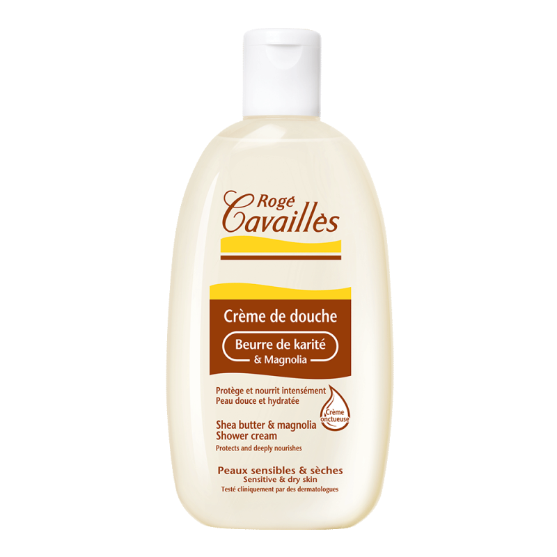 ROGÉ CAVAILLÈS DOUCHE SOIN Crème de Douche Beurre de Karité et Magnolia 750 ml