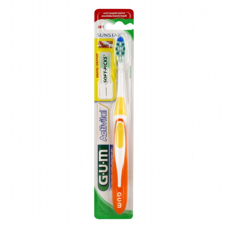 Gum Activital Brosse à Dents Souple 581 