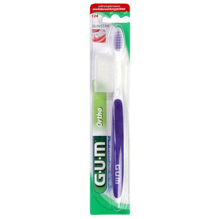 GUM Brosse à Dents Orthodontique 124