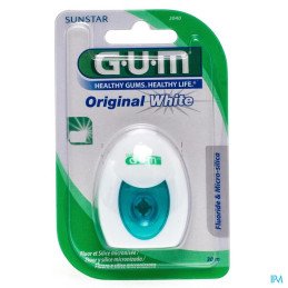 GUM original white Fil Dentaire- 2040