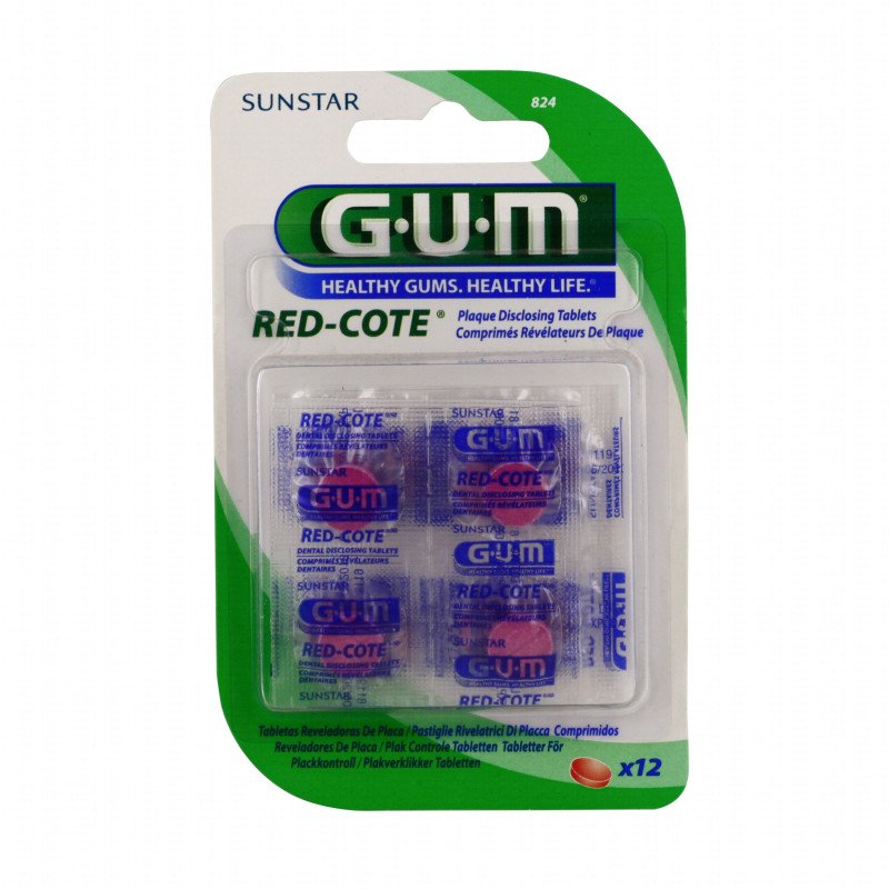 GUM red-cote révelateur de plaque - REF 824