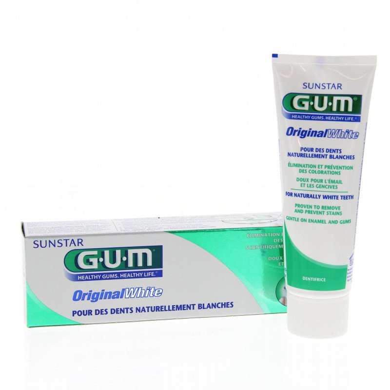 GUM DENTIFRICE ORIGINAL WHITE 75 ml