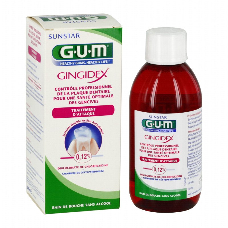 GUM BAIN DE BOUCHE GINGIDEX 300 ml