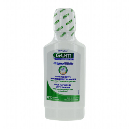 GUM BAIN DE BOUCHE ORIGINAL WHITE 300 ml