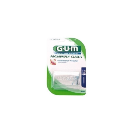 GUM brossettes EXTRA fine par 8 unites (1.2 mm )ref : 512