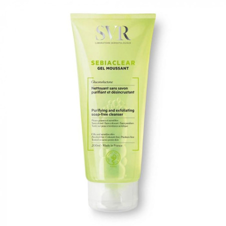 SVR SEBIACLEAR GEL MOUSSANT 200 ML