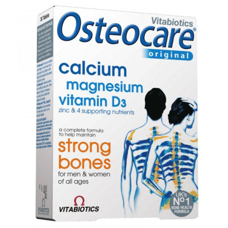 Vitabiotics Osteocare Calcium, Magnesium, Zinc, Vitamine D3 30 Capsules