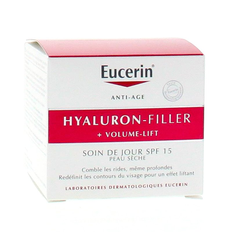 EUCERIN HYALURON-FILLER + VOLUME-LIFT SOIN DE JOUR SPF15 PEAU SÈCHE