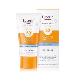 Eucerin Sun Protection Sensitive Protect Crème Visage SPF 50+ 50 ml