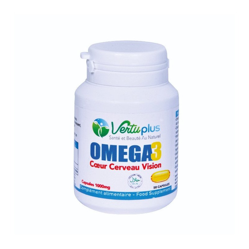 VERTUPLUS OMEGA 3 50 Cap La bonne santé cardiovasculaire