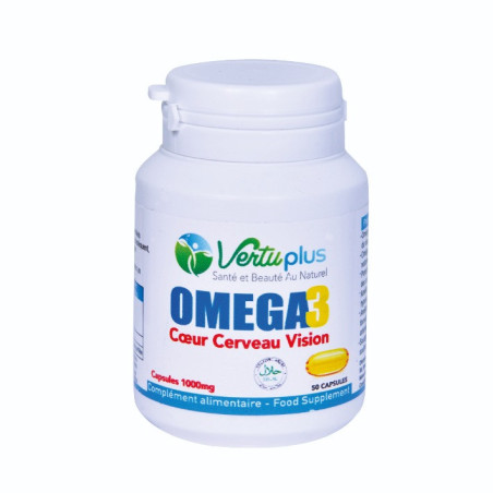 VERTUPLUS OMEGA 3 50 Cap La bonne santé cardiovasculaire