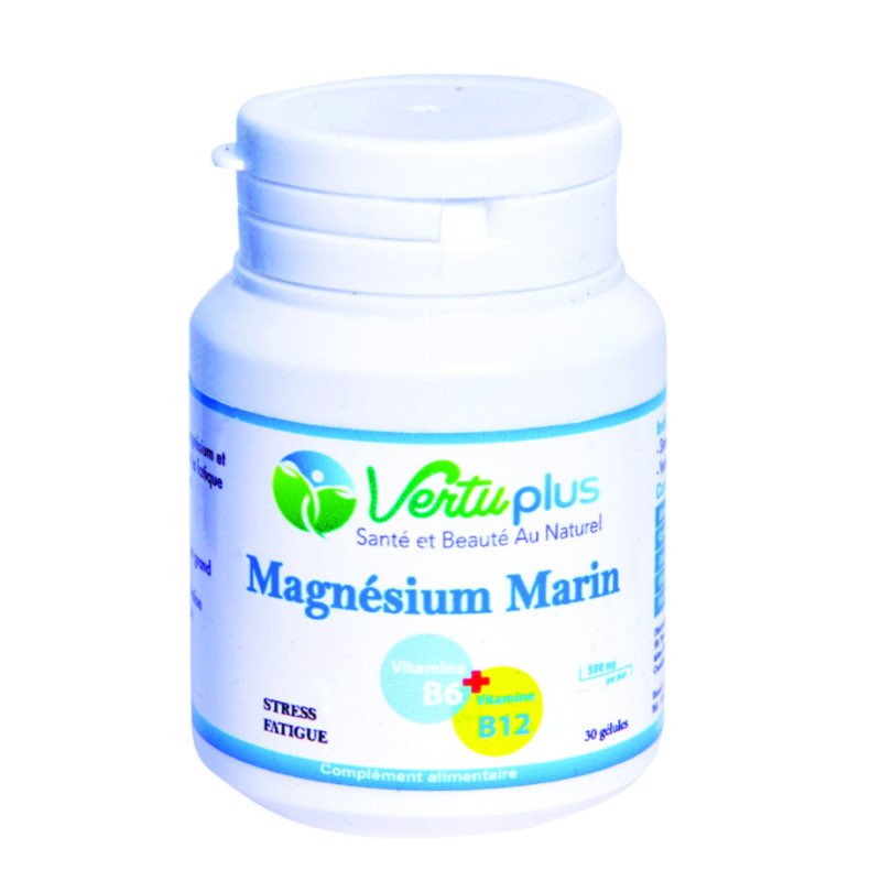 VERTUPLUS MAGNESIUM MARIN +(B6 +B12) 30 GEl.