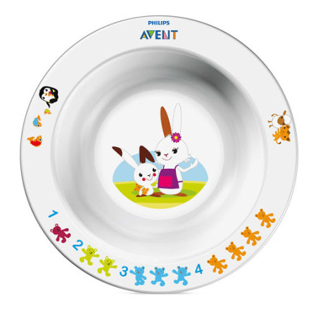 AVENT GRAND BOL 12 M+ Pour Que Votre Enfant Apprenne À Manger Tout En S'amusant