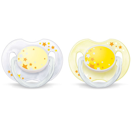 SUCETTES  NUIT BPA FREE 0-6