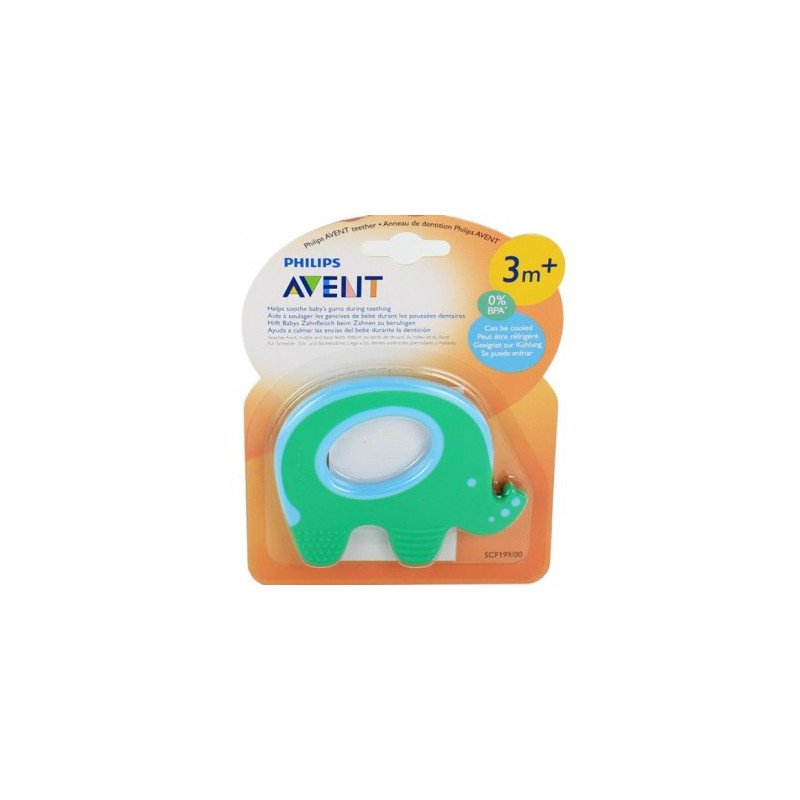 AVENT ANNEAU DE DENTITION ELEPHANT 3M+