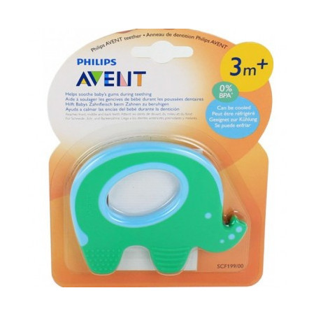 AVENT ANNEAU DE DENTITION ELEPHANT 3M+