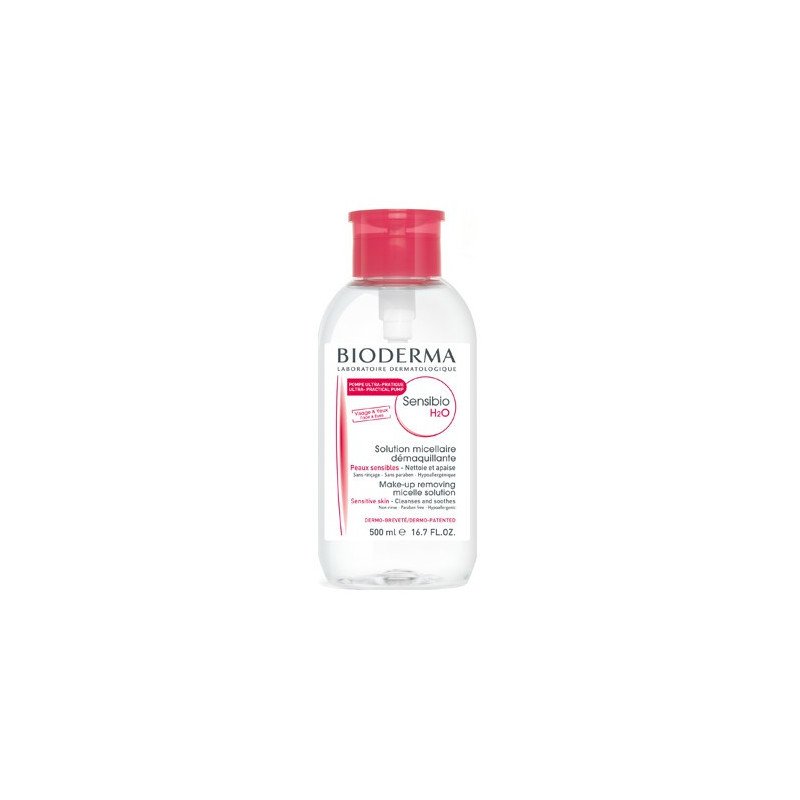 BIODERMA SENSIBIO H2O 500ML POMPE INVERSÉE