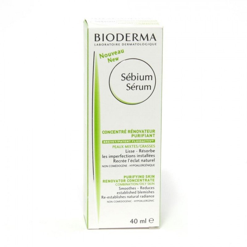 BIODERMA SEBIUM SÉRUM CONCENTRÉ RÉNOVATEUR PURIFIANT 40 ML