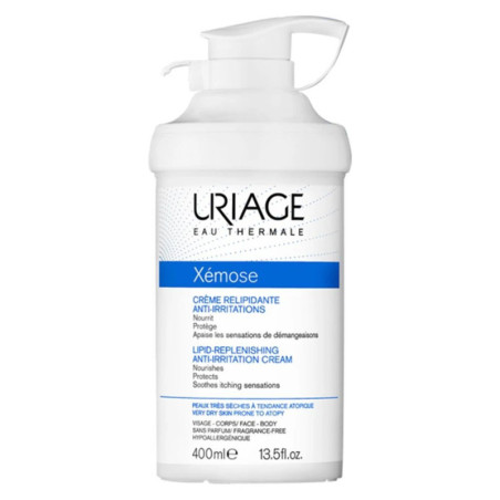 URIAGE XÉMOSE CRÈME APAISANTE RELIPIDANTE ANTI-IRRITATIONS 400 ML