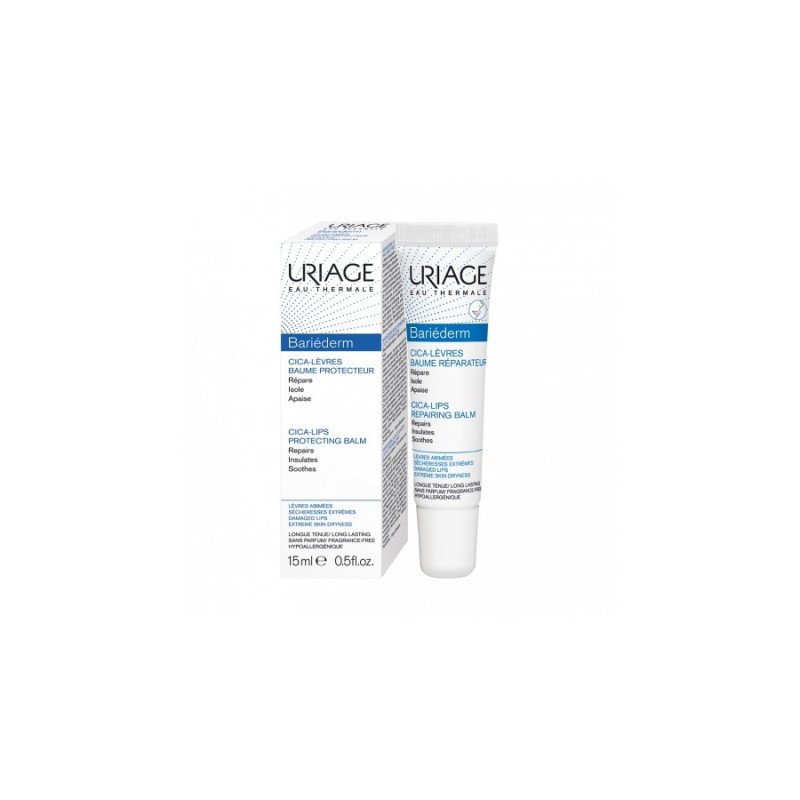 URIAGE BARIEDERM CICA-LÈVRES BAUME RÉPARATEUR LÈVRES ABÎMÉES 15ML