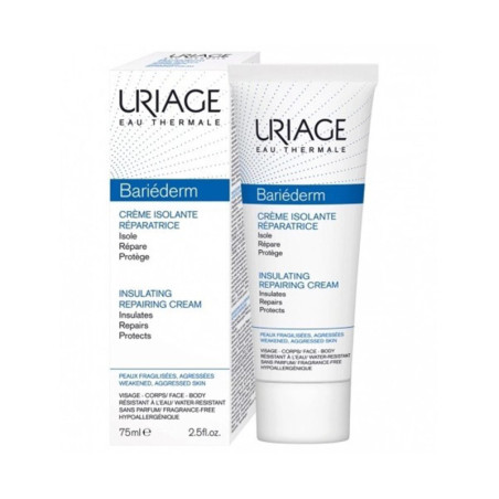 URIAGE BARIEDERM CREME ISOLANTE REPARATRICE 75ML PEAUX AGRESSÉES
