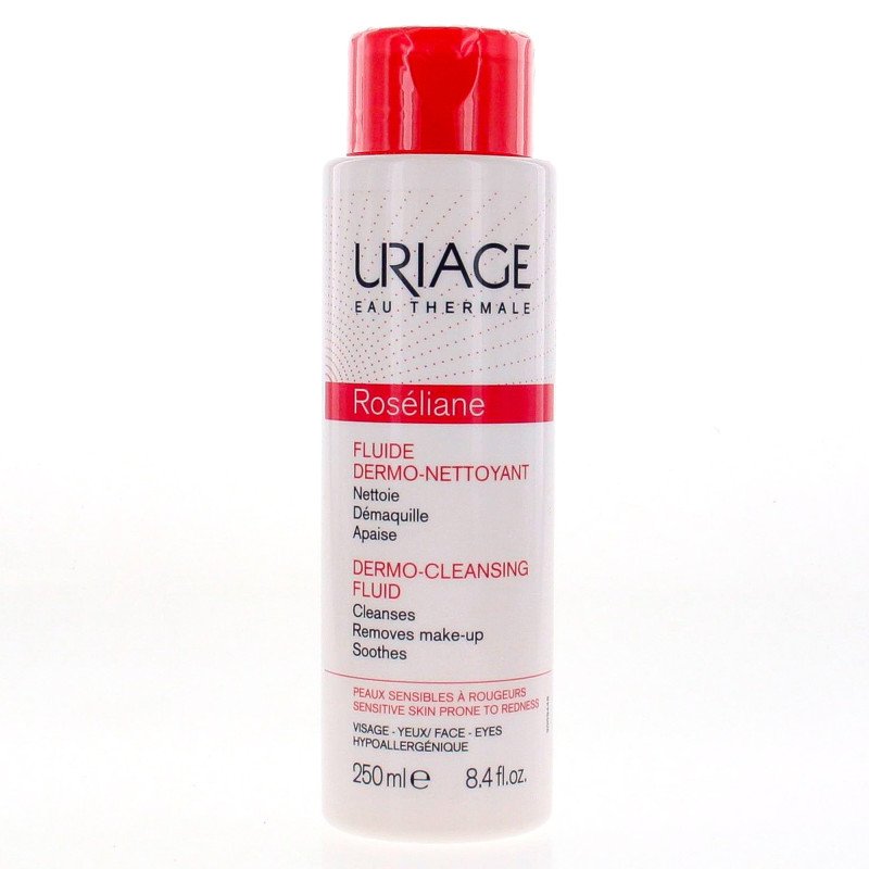 URIAGE ROSÉLIANE FLUIDE DERMO-NETTOYANT 250 ML