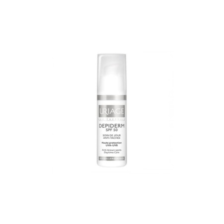 URIAGE DEPIDERM SPF 50 30ML SOIN DE JOUR HAUTE PROTECTION ANTI-TACHES BRUNES