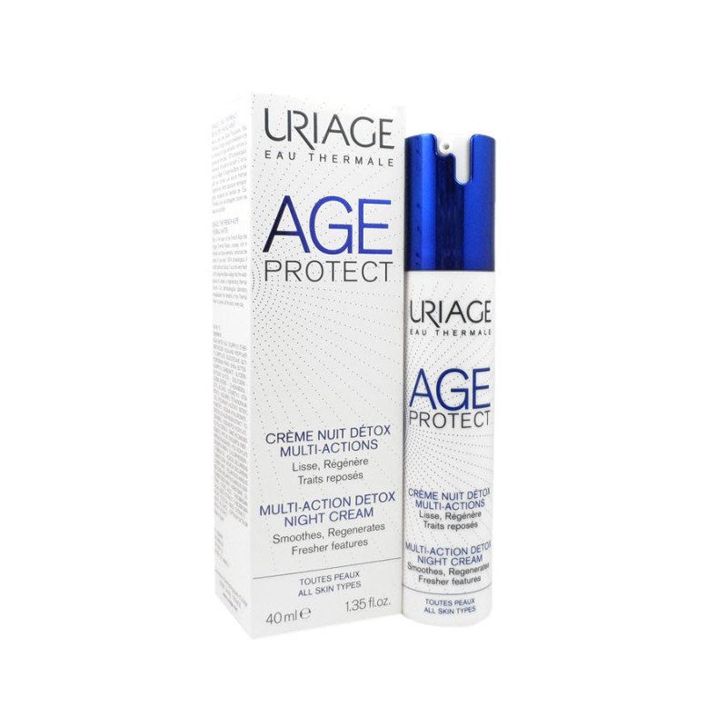 URIAGE AGE PROTECT CRÈME NUIT DÉTOX MULTI-ACTIONS 40 ML