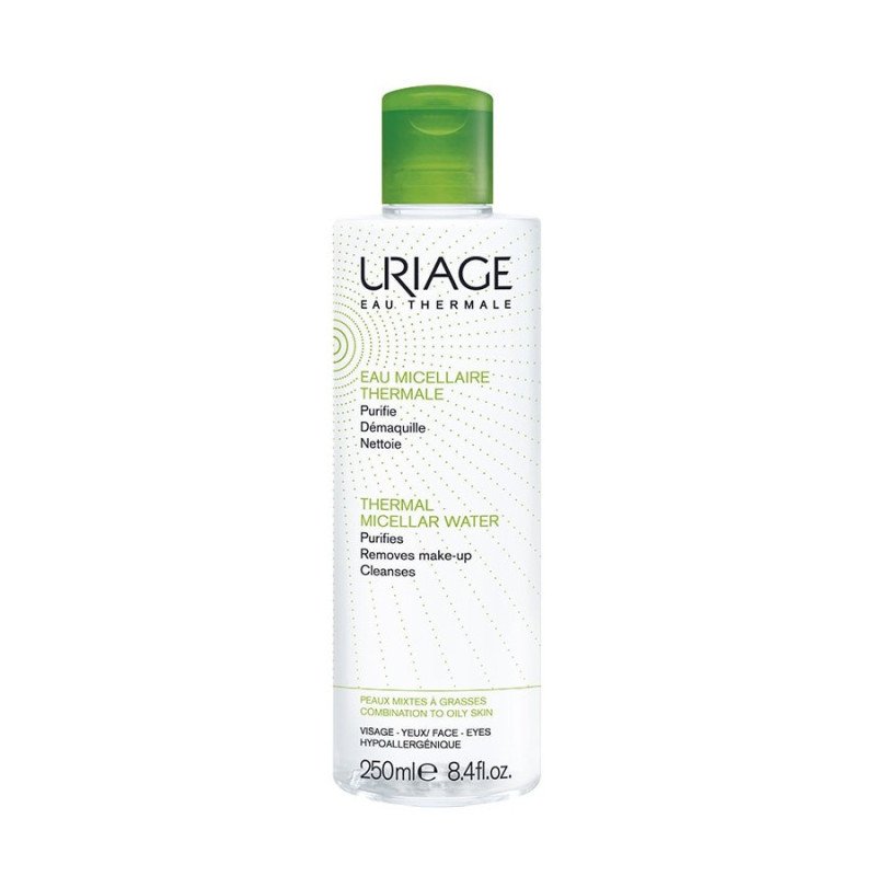 URIAGE HYGIÈNE, Eau Micellaire Thermale peaux mixtes à grasses - 250 ml