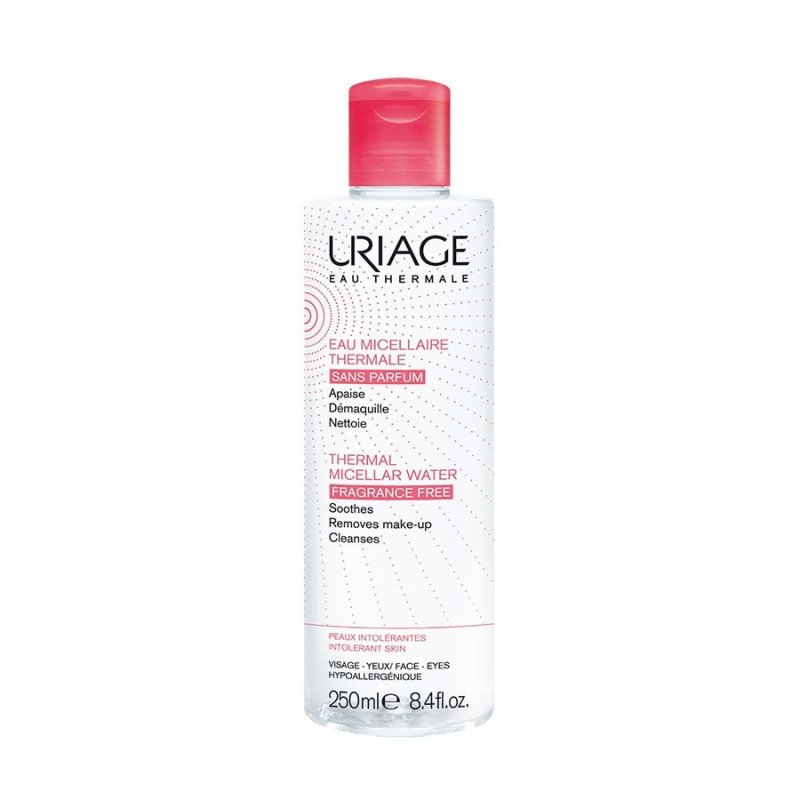 URIAGE HYGIÈNE , Eau Micellaire Thermale peaux sujettes aux rougeurs - 250 ml