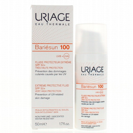 Uriage Bariésun 100 Fluide Protecteur Extrême SPF 50+ 50 ml