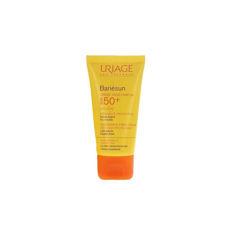 URIAGE BARIESUN CREME SANS PARFUM SPF 50+ TRÈS HAUTE PROTECTION 50ML