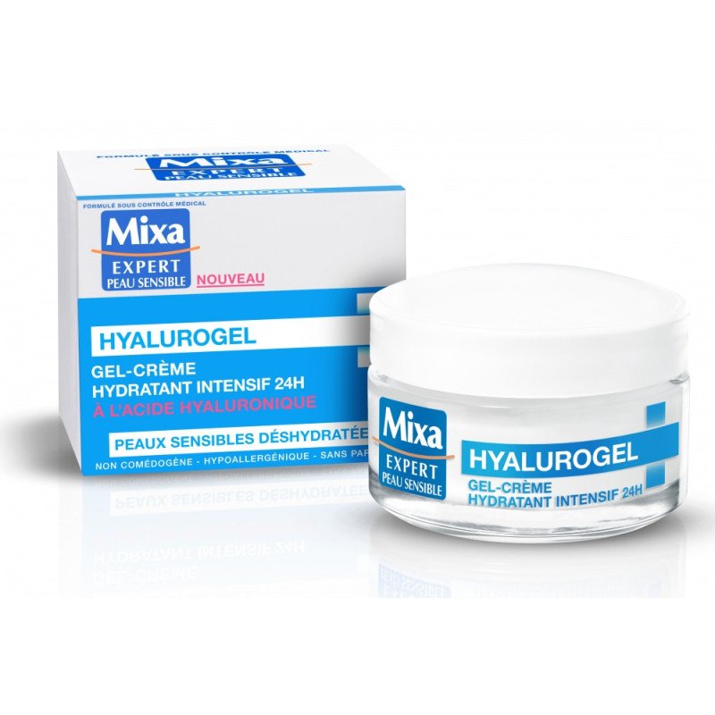 MIXA Hyalurogel light crème hydratante intensive 50 ml