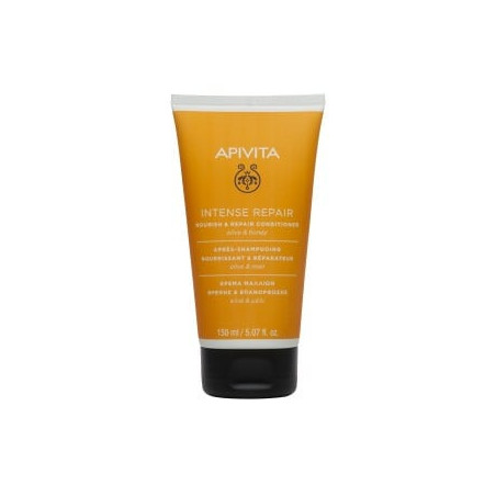 APIVITA APRES SHAMPOOING NOURRISSANT/REPARATEUR OLIVE & MIEL 150 ML