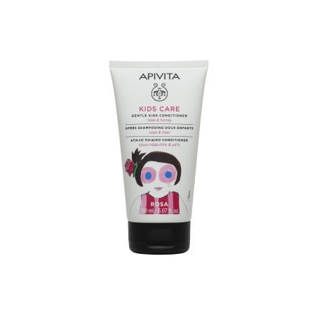 APIVITA APRES SHAMPOOING ENFANT ROSE & MIEL 150 ML