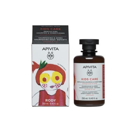 APIVITA SHAMPOOING/APRES SHAMPOOING GRENADE & MIEL 250 ML