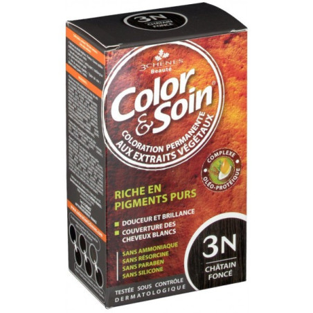 COLOR&SOIN CHATAIN FONCE 3N