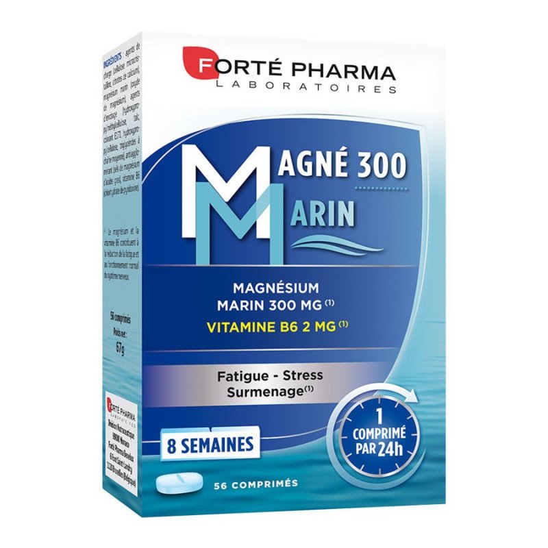 FORTE PHARMA Magné 300 Marin 56 Comprimés