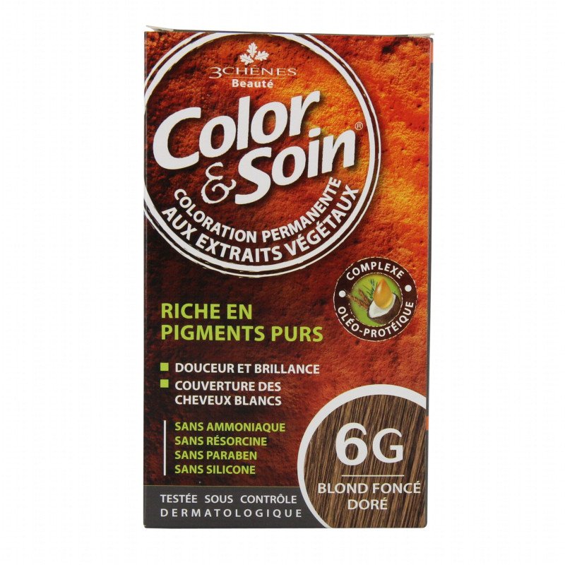 COLOR&SOIN BLOND FONCE DORE 6G