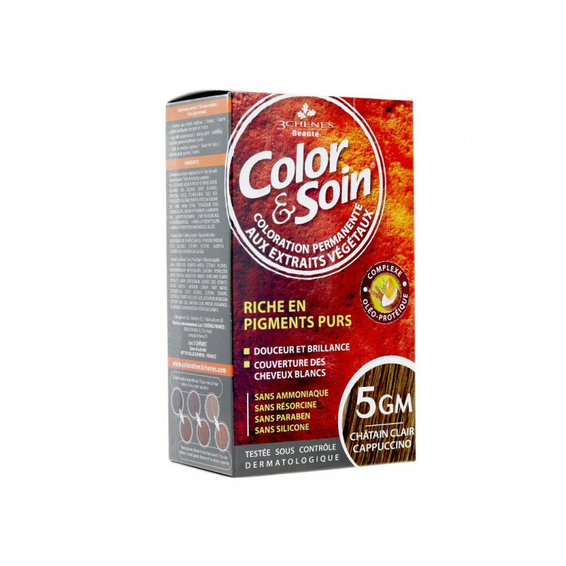 COLOR&SOIN CHATIN CLAIR CAPPUCCINO 5GM