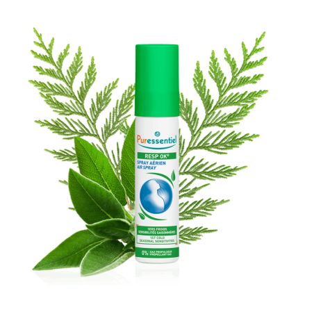 PURESSENTIEL RESPIRATOIRE SPRAY AÉRIEN 19 HUILES ESSENTIELLES 20 ML
