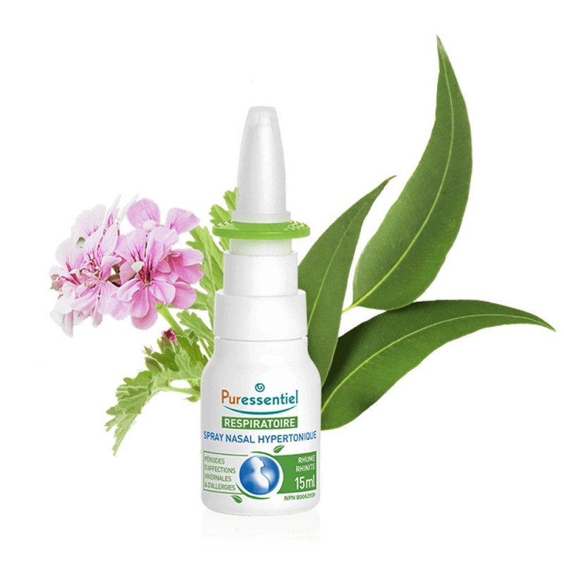 PURESSENTIEL RESPIRATOIRE SPRAY NASAL HYPERTONIQUE 15ML	