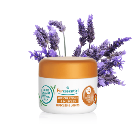 PURESSENTIEL ARTICULATIONS & MUSCLES BAUME CALMANT 14 HUILES ESSENTIELLES POT 30 ML