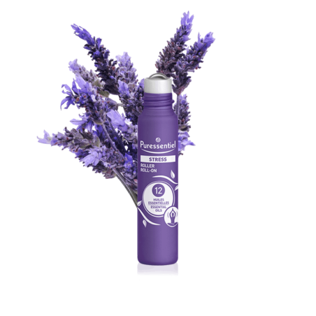 PURESSENTIEL SOMMEIL DÉTENTE ROLLER STRESS 12 HUILES ESSENTIELLES 5 ML