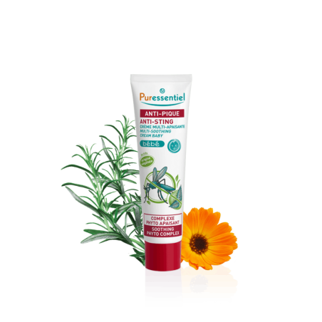 PURESSENTIEL ANTI-PIQUE CRÈME MULTI-APAISANTE BEBE 30 ML