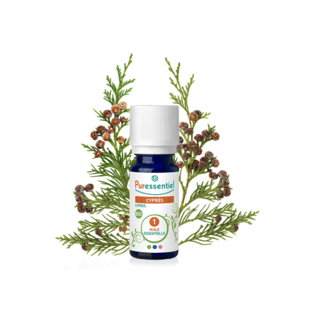 PURESSENTIEL HUILE ESSENTIELLE CYPRÈS BIO 10 ML