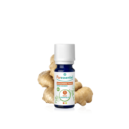 PURESSENTIEL HUILE ESSENTIELLE GINGEMBRE FRAIS BIO 5 ML
